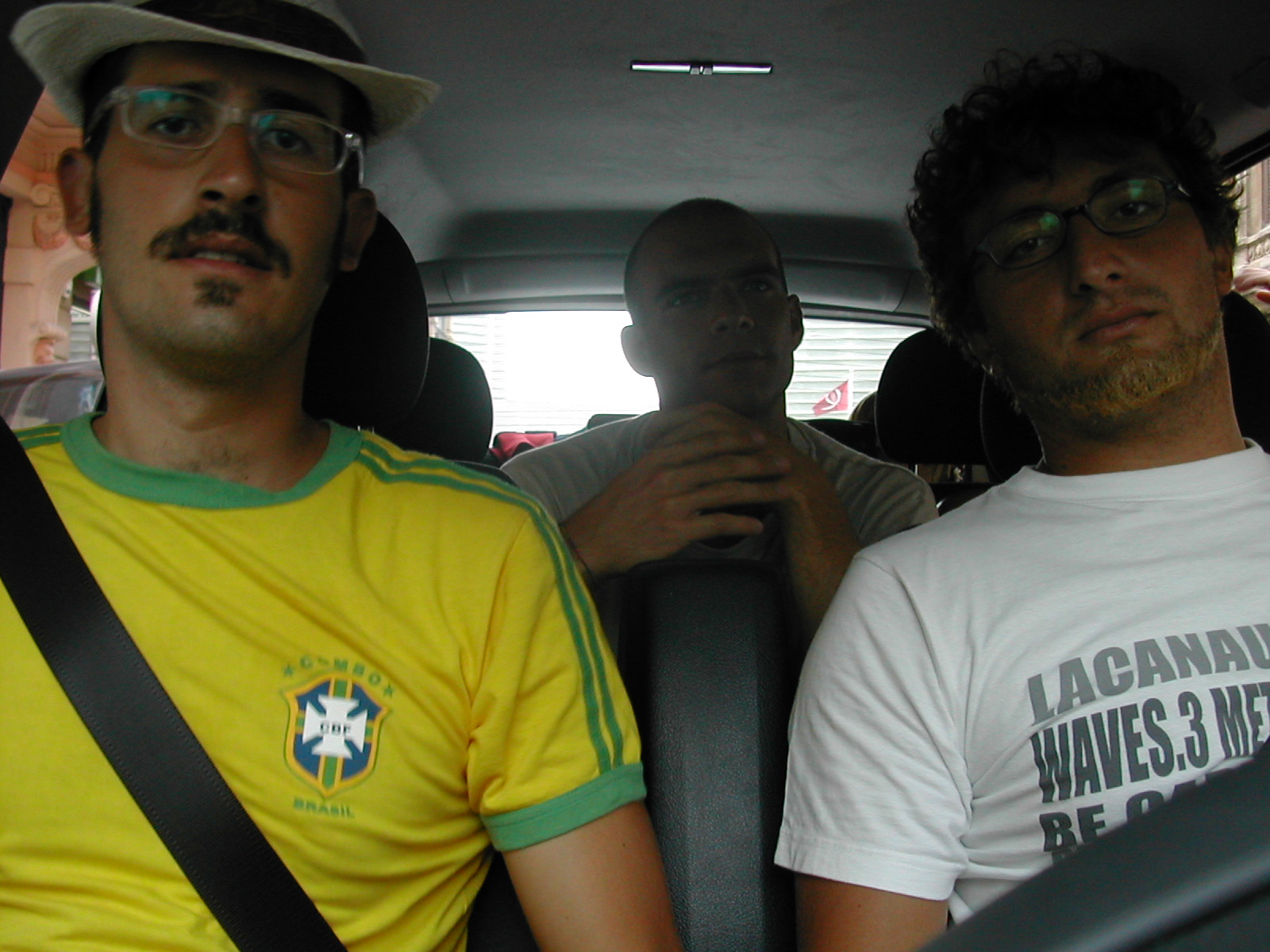 Io, Simo e Geppe (nella Zafira)